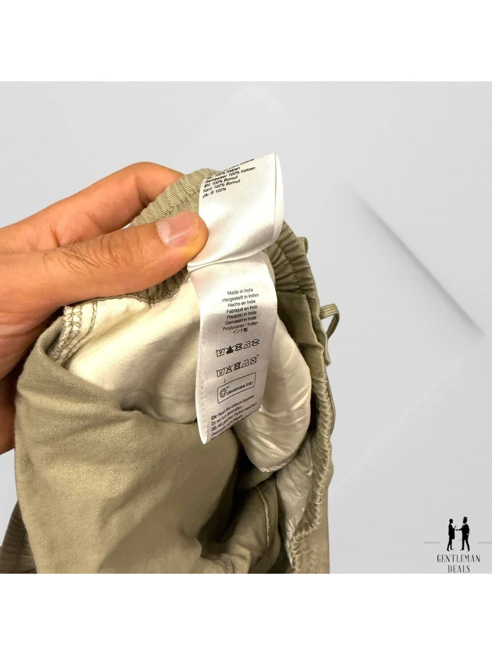 Universal Works Olive Double Pleat Chino Sz 31 x 24.5 100% Pants